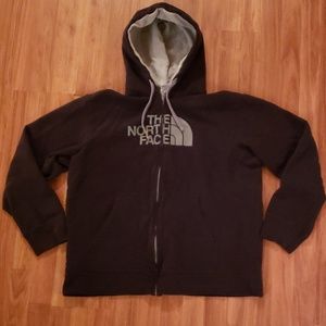 THE NORTH FACE LONG SLEEVE HOODED SWEATSHIRT